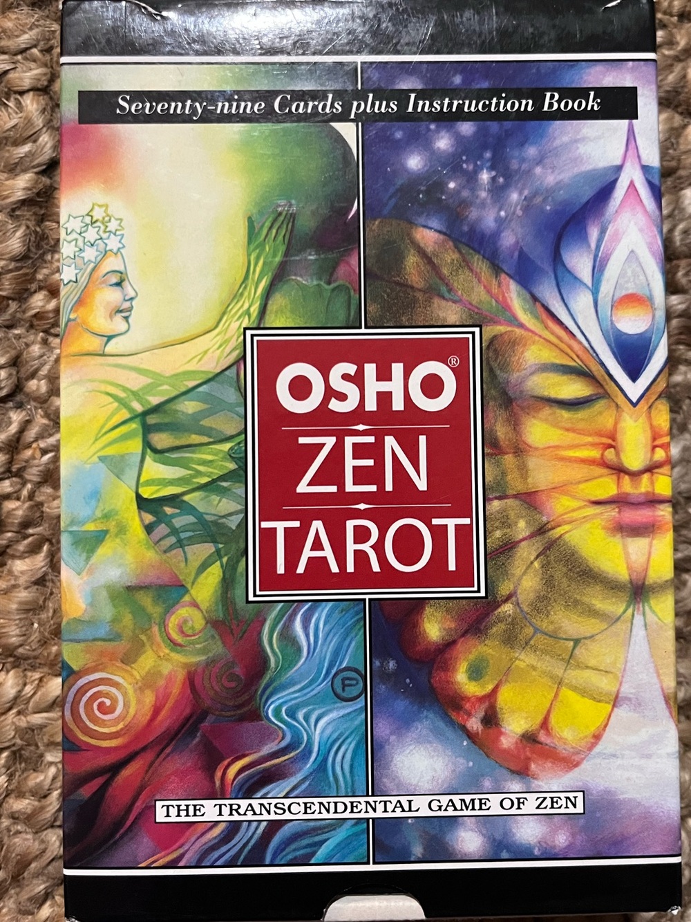 Osho Zen Tarot The Transcendental Game Of Zen Cards Deck Book Mindfulness